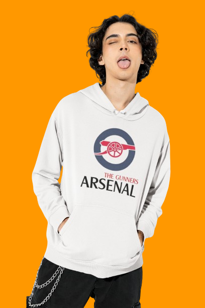 The Gunners (white) Hoodie