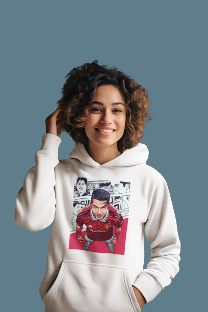 Ronaldo (white) Hoodie
